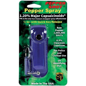 1/2 oz Leatherette Holster Pepper Spray